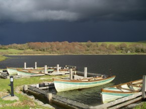 Orage sur le lac