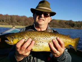 Une belle fario pour le jaco